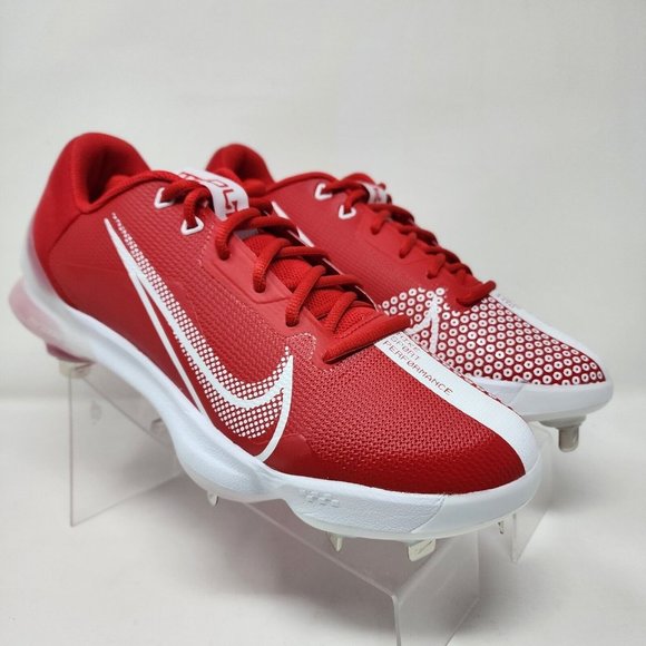red nike baseball cleats